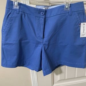 Crown & Ivy shorts, size 10, blue